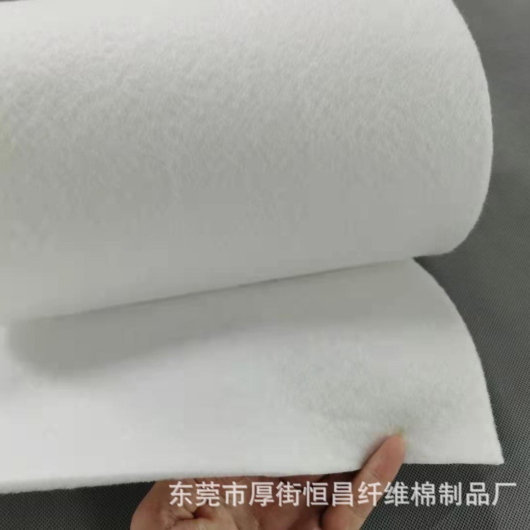 针刺棉厂直供5mm吸水棉失禁裤用吸水棉白色人造植物纤维毛毡