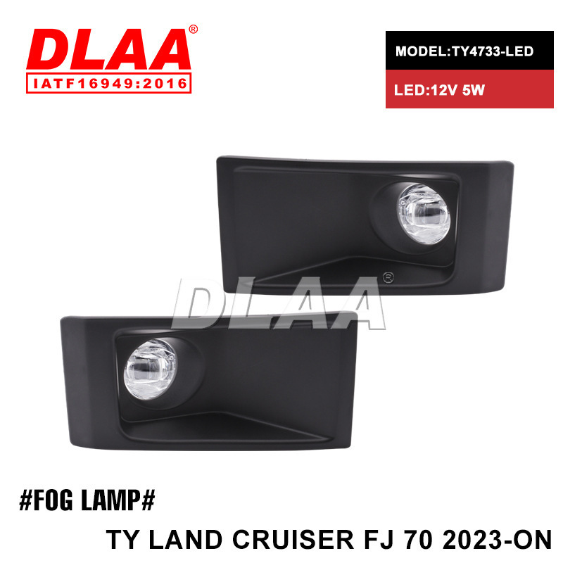 Aplicable a TOYOTA LAND CRUISER FJ 70 2023 - conjunto especial de lámpara de niebla LED delantera para conducción diurna