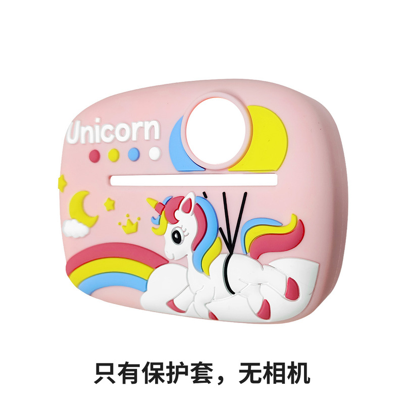 国境を越えた新しい 2400W ピクセル子供用プリントカメラポラロイド漫画デュアルカメラデジタルカメラ|undefined
