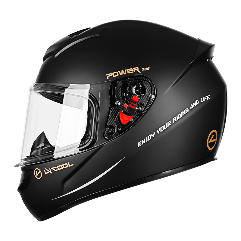 Casco de motocicleta Casco de motocicleta Casco completo para hombres y mujeres Four Seasons Fábrica general Comercio exterior Casco de seguridad DOT Estándar nacional Clase A Certificación 3C