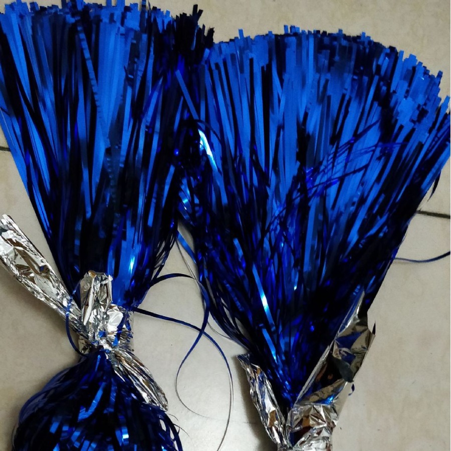 庆典深紫飘带深宝兰飘带线金红色飘带粉红童车车把深藏青切飘带