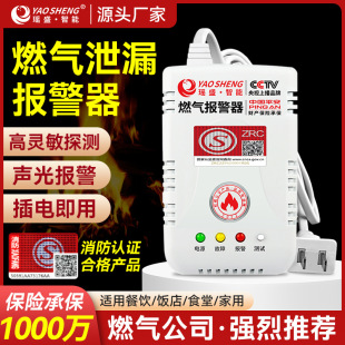 Gas Alarm Home Kitchen Restaurant Catering Gas Natural Gas Liquefied Gas Combustible Gas Leak Alarm