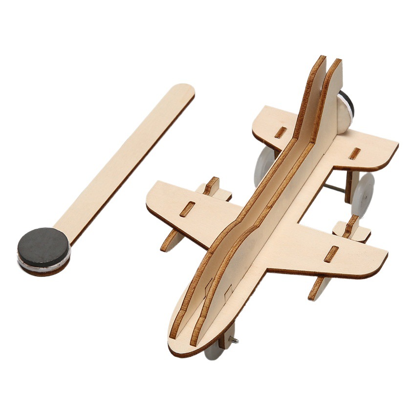 DIY magnético pequeño avión Tecnología pequeña producción invención estudiante ciencia experimento material mano ciencia equipo al por mayor