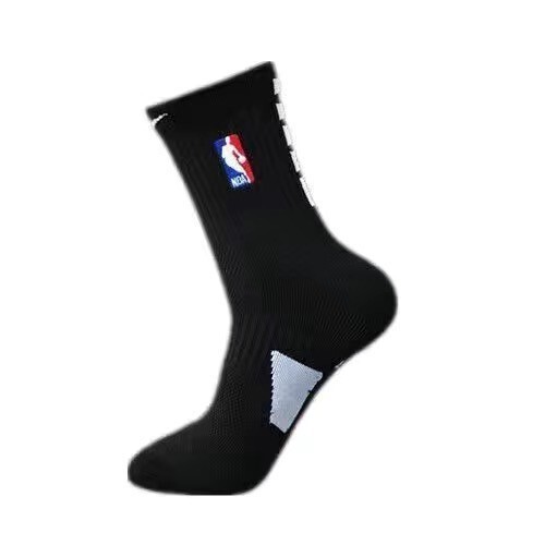 NBA刺繍UAエリートプロバスケットボールソックス実用的な厚みのあるタオル底の男性と女性のミッドレングスの耐摩耗性と耐性|undefined
