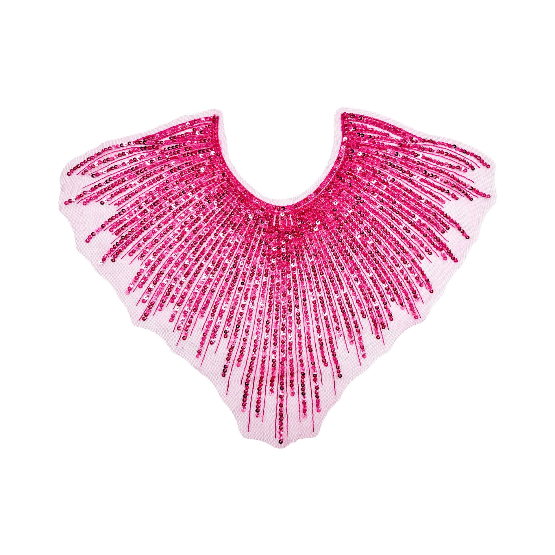 Cuello de perlas transfronterizas vestido de boda vestido de baile exagerado vestido de alta calidad de otoño piezas delanteras accesorios de cuello de poliéster en stock
