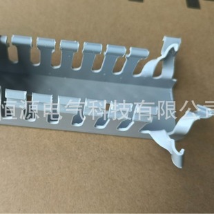 Manufacturers directly supply PVC trunking, plastic trunking 40*40mm distribution cabinet gray trunking flame retardant trunking