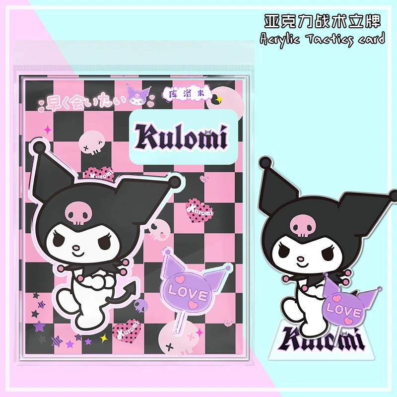 Набор акриловых подставочных карточек, микс аниме и Sanrio, 113×142 мм (3 мм)