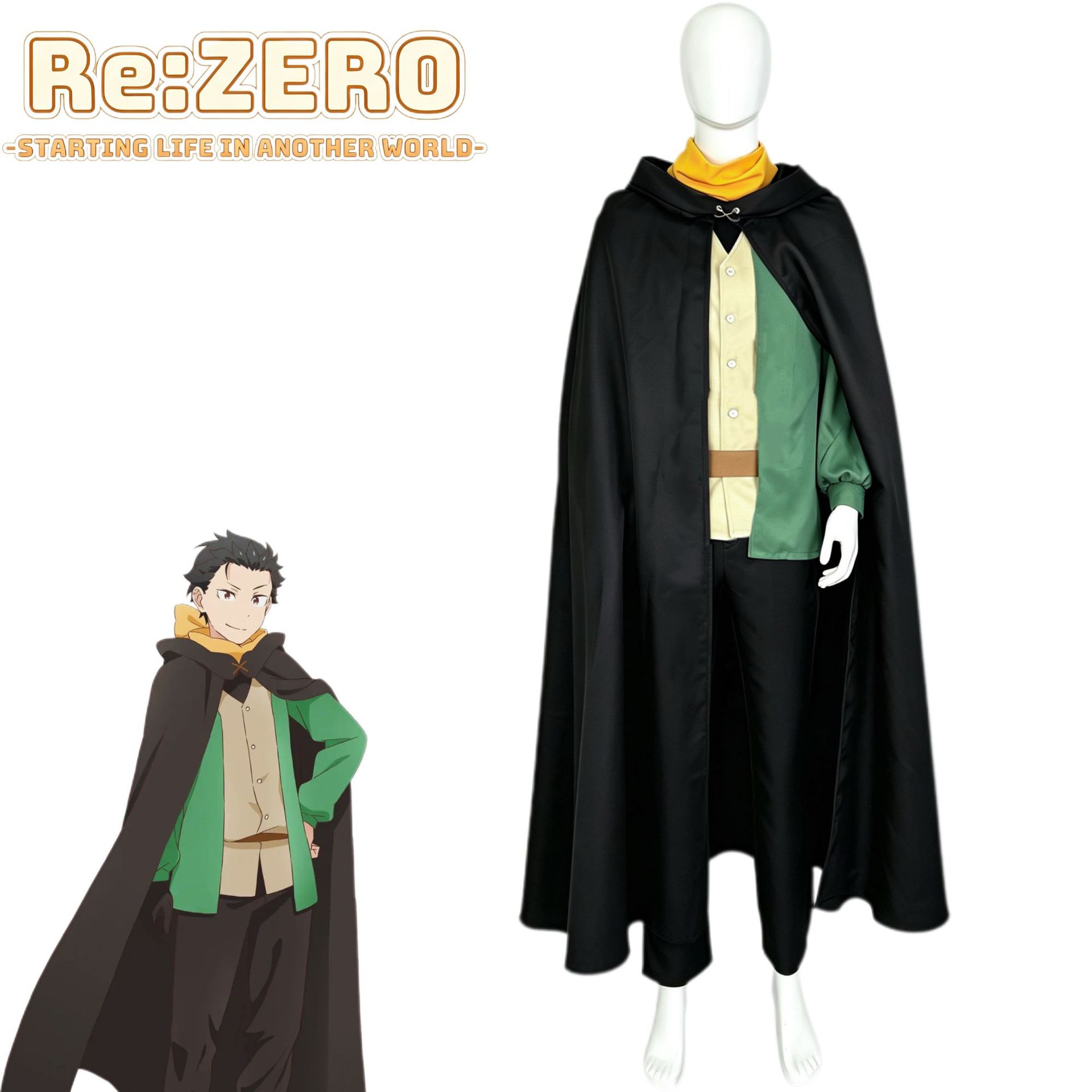 RE0: Life in a Different World from Zero - Cosplay of Sage Subaru Natsuki - Anime Cosplay Costume