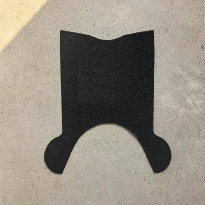 Electric vehicle foot mat – 80-m - light-7080-h-pure-black