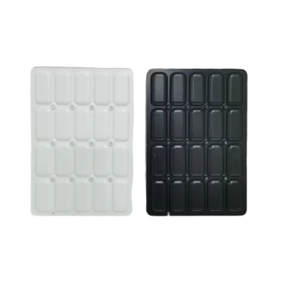 东莞厚片吸塑加工抗冲击塑料托盘 光面/纹路面储物托盘