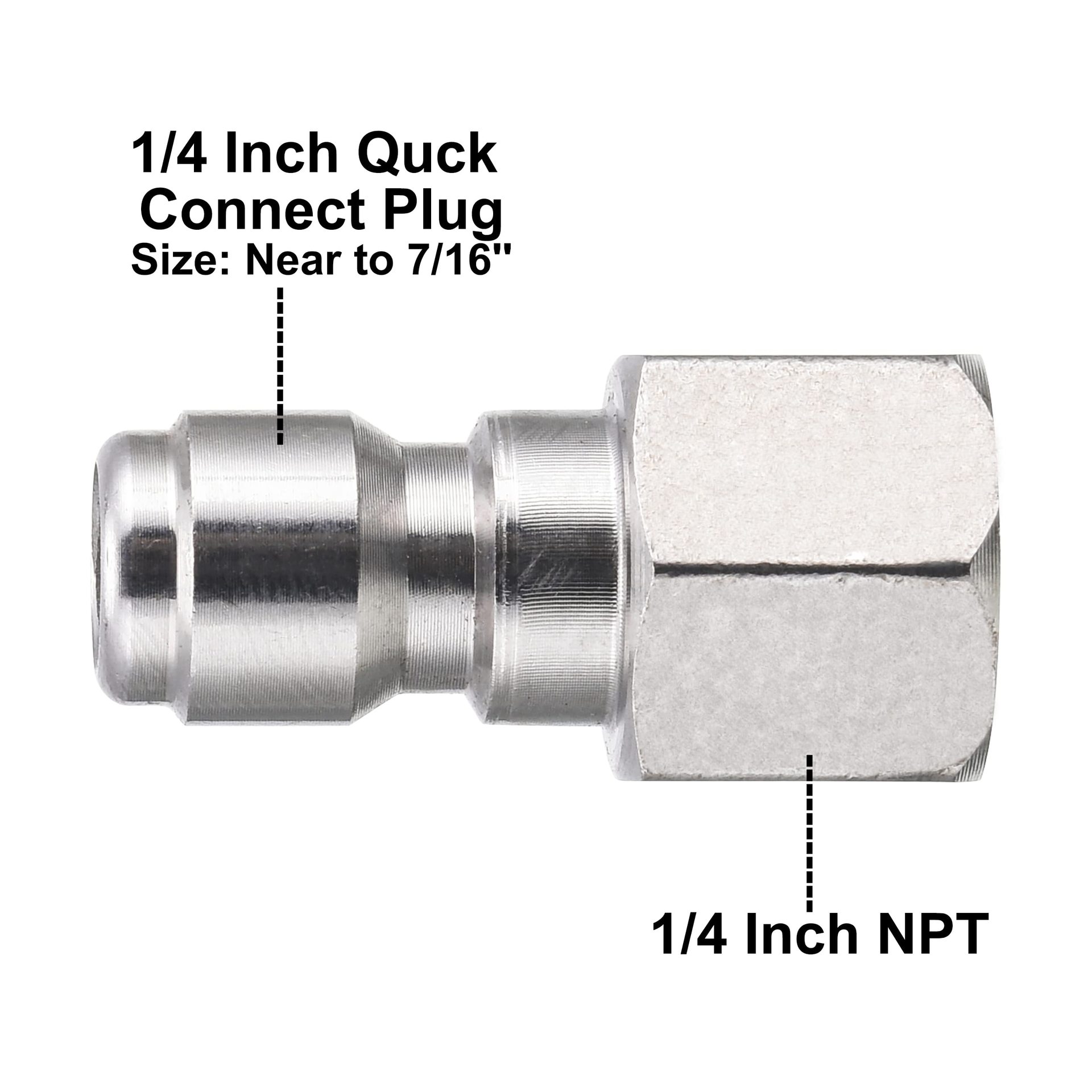 全铜洗车机转换接头水枪出水管转换M14 M18x1.5外丝转12快插公头
