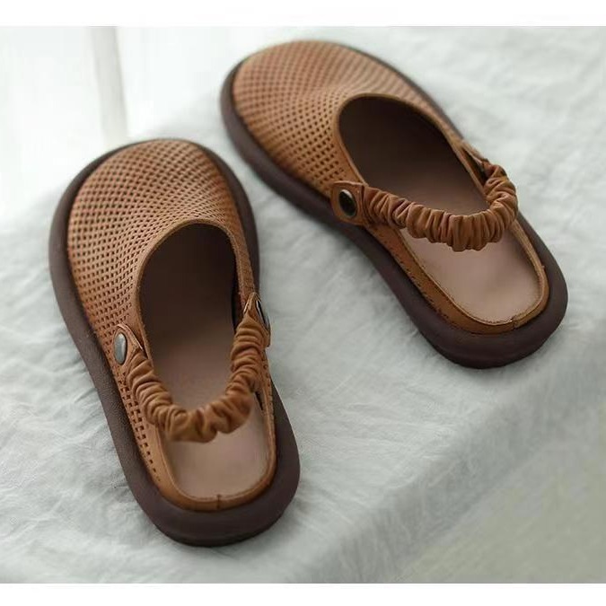 Tendencia de sandalias antideslizantes 2024 nuevo estilo de verano de playa de moda de estilo de hadas de alta calidad con falda de moda