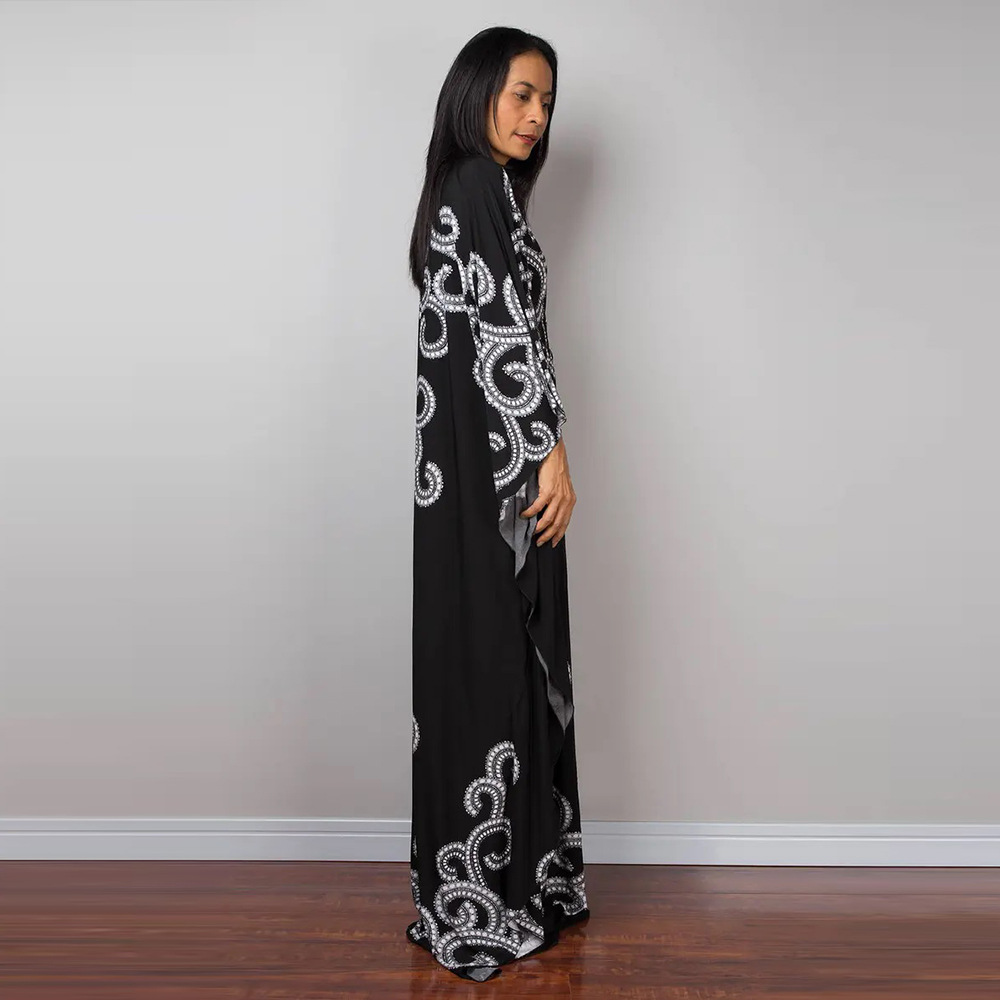 Europa y América nueva playa blusa vacaciones traje bikini blusa protección solar camisa suelta mono vestido Amazon