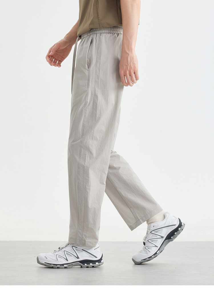 Quần kaki nam ống đứng cạp chun mỏng nhẹ phong cách công sở — đen chi tiết 14