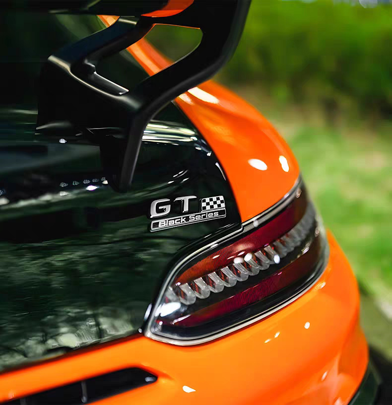 Suitable for Mercedes-Benz GT50 GT53 G63S fender side emblem, AMG tail emblem, car logo, letter sticker, word mark, logo
