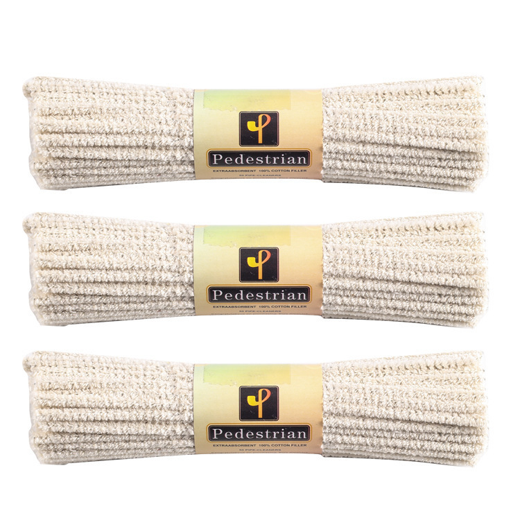 3mm Beige Encrypted High-Quality Pipe Cleaning Brush with 50 Pieces of Non-Shedding Pipe Cleaning Accessories