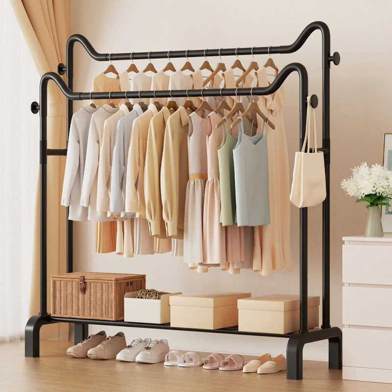Вешалка для сушки одежды, напольная вертикальная вешалка для одежды, вешалка для одежды в общежитии, простая бытовая вешалка для сушки одежды, вешалка для одежды на балконе для спальни