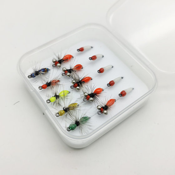 Feather ant poisonous mosquito nymph Griffith Luya fake bait micro fly hook bionic insect hair hook fly hook