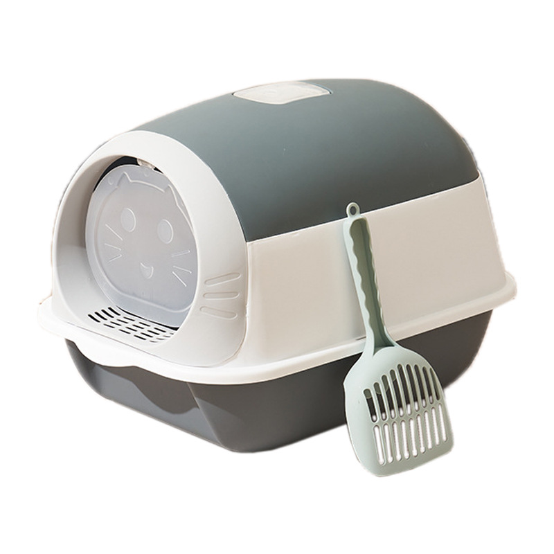 Caja de arena para gatos fábrica de segunda generación UV de gran tamaño completamente cerrado esterilización gato inodoro cerrado suministros para mascotas al por mayor