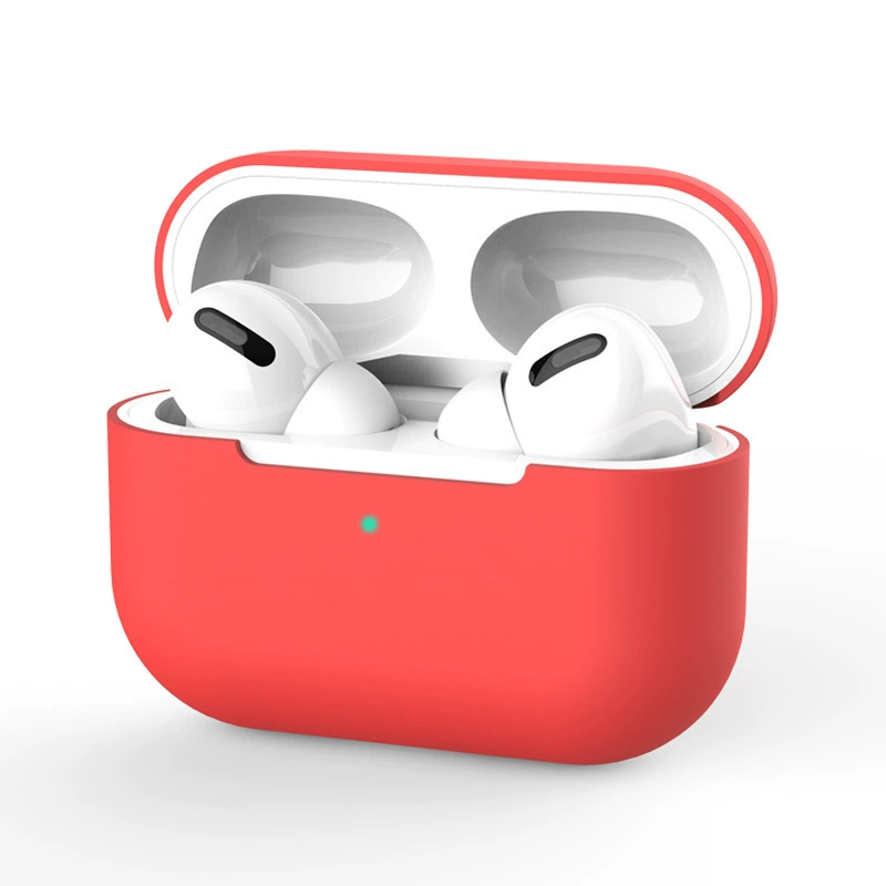 Apple, силиконовый совместимый чехол, беспроводные наушники, bluetooth, защита от падения