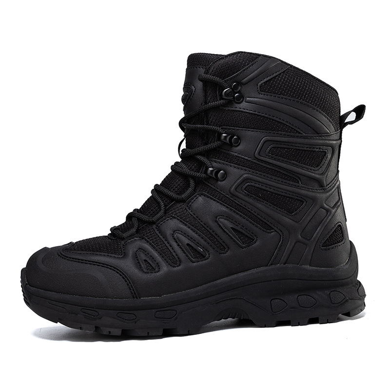 Stor størrelse tursko Militærstøvler Utendørs treningsstøvler i ørkenkamp for menn_voghion.com