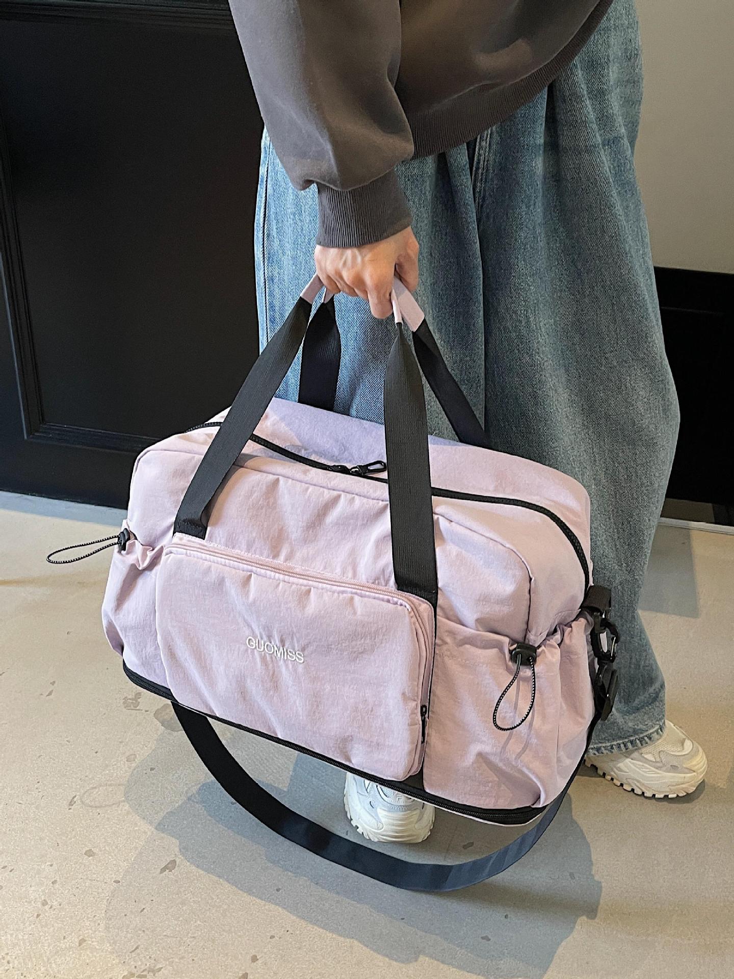 Bolsa de almacenamiento de viaje nueva bolsa de viaje multifuncional de gran capacidad bolsa de fitness de yoga de alta gama de ocio ligero