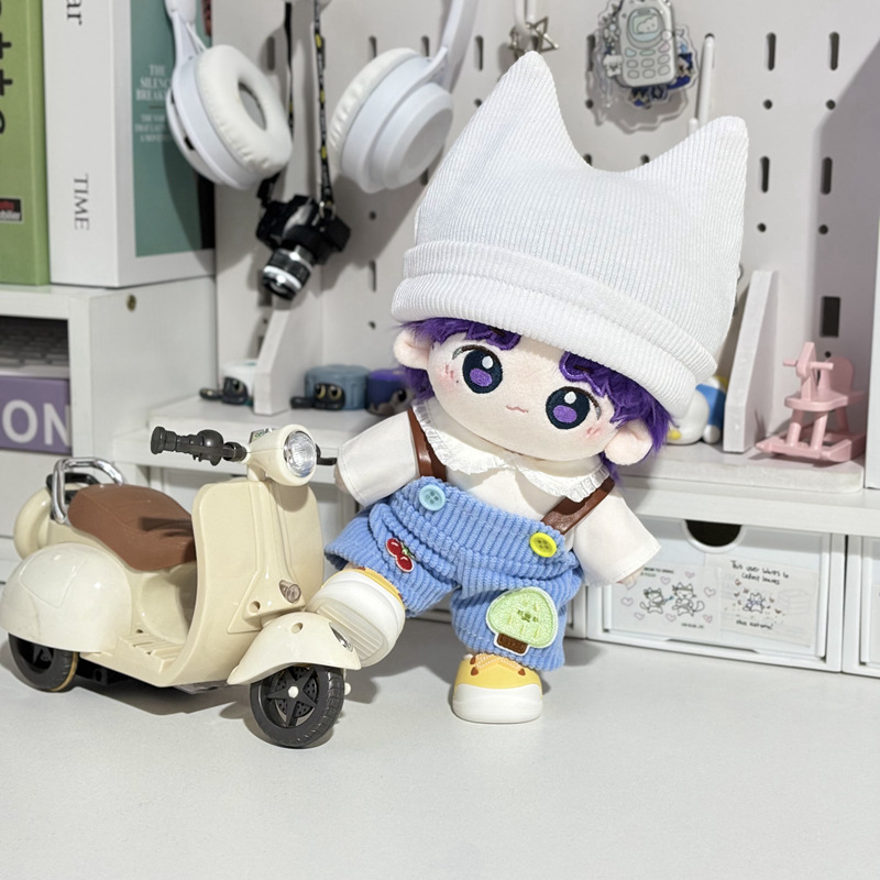 Фруктовый салат синий трехточечный набор (только одежда, без куклы)