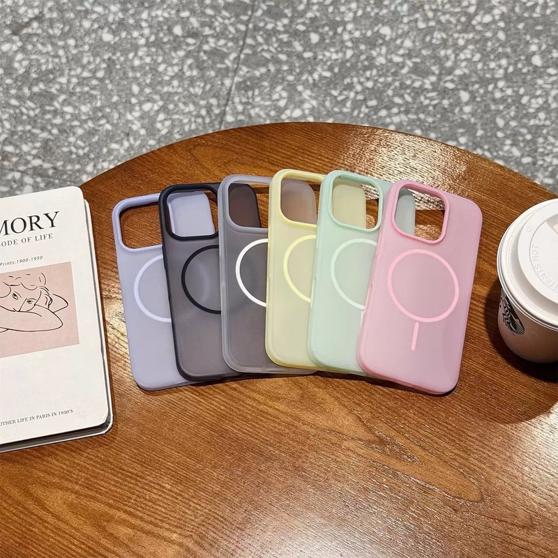 Integrated Button Suitable for Apple 17 Ultra-Thin Ice-Transparent Magnetic Phone Case Iphone16 Liquid Silicone Protective Cover 15 Integrated Button Suitable for Apple 17 Ultra-Thin Ice-Transparent Magnetic Phone Case Iphone16 Liquid Silicone Protective Cover 15