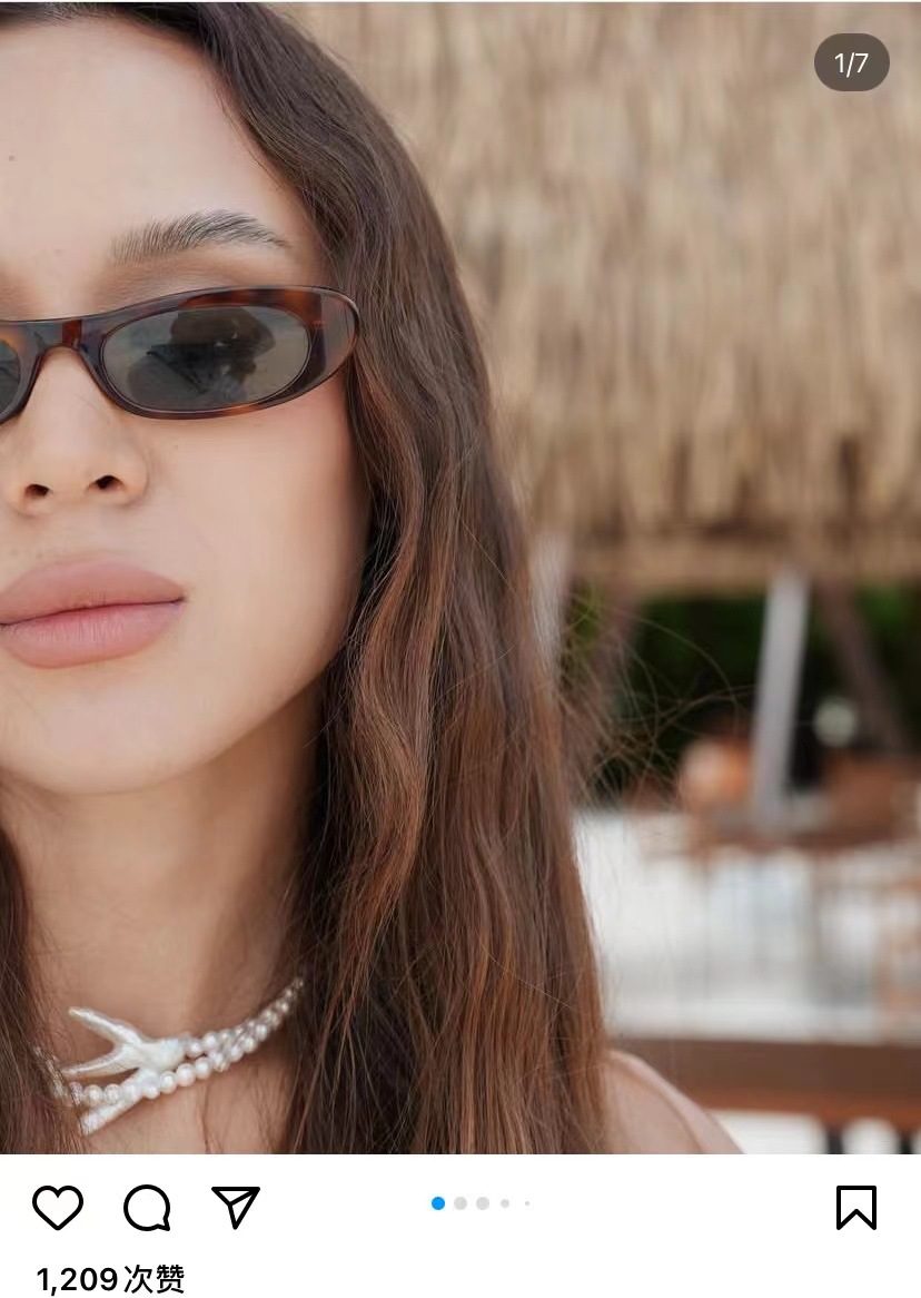 스택형 목걸이 스몰 라운드 버클 36+36CM NP5