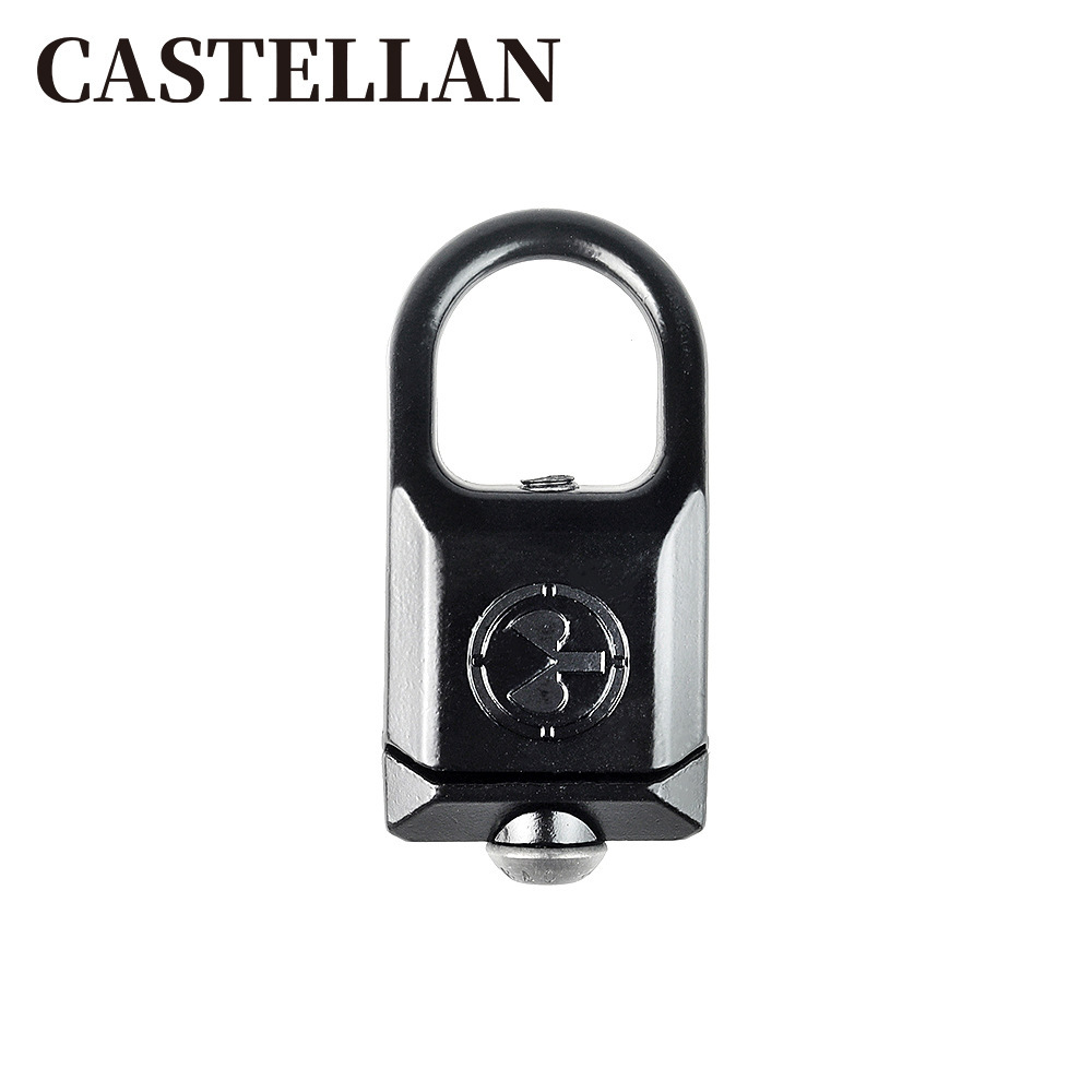 QD金属背带扣背带环单点式锌合金材质金属鱼骨扣RSA sling swivel