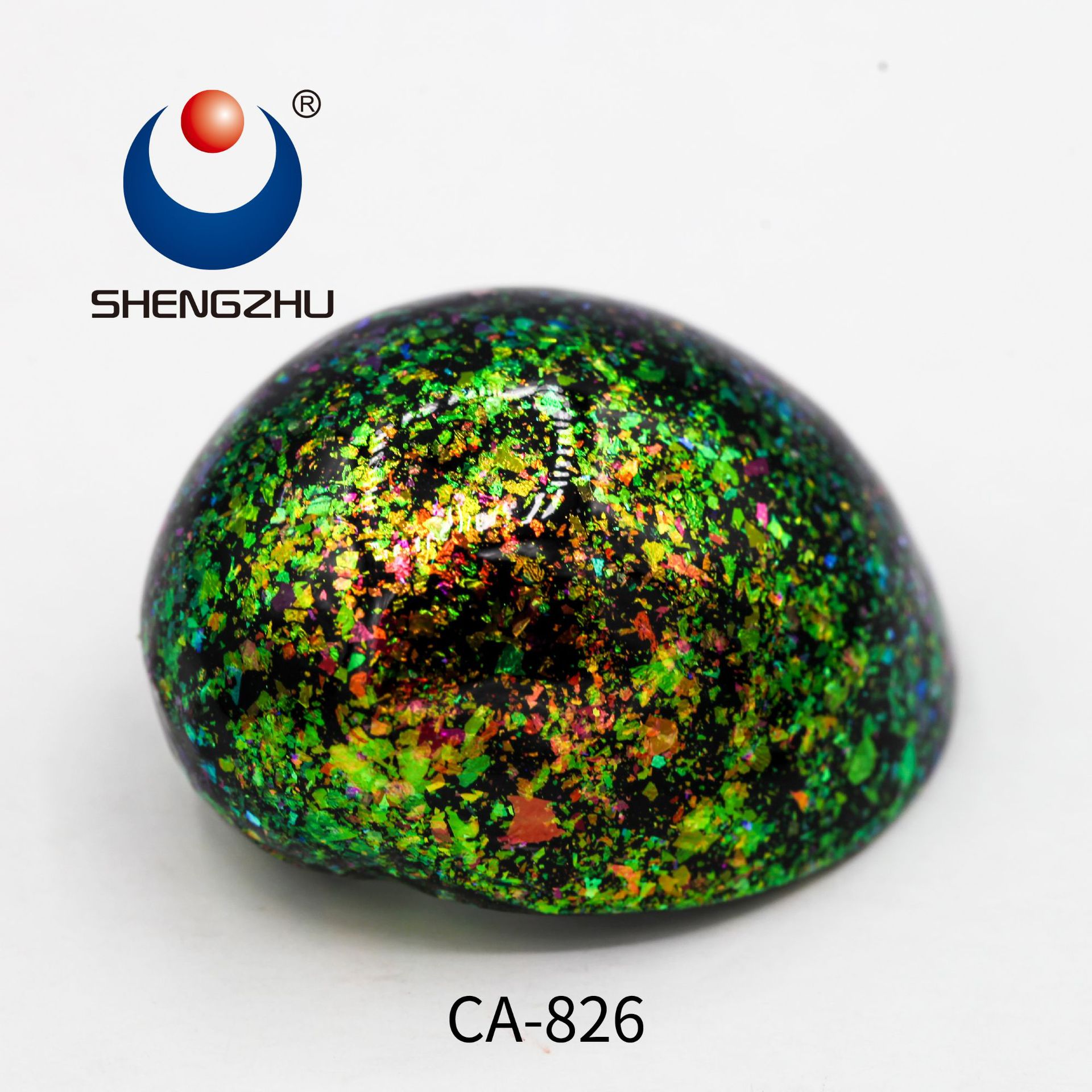 化妆品级透明光学变色龙 幻彩轻薄超亮云锦粉 雪绒粉 美甲欧泊粉