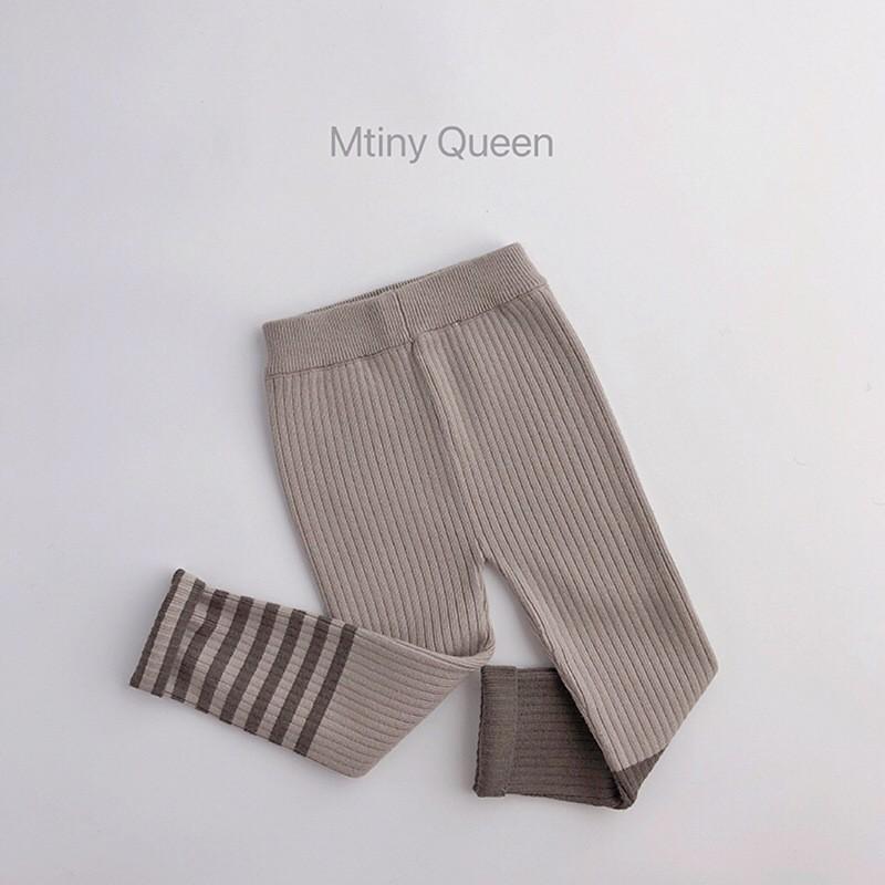 Nuevo estilo de todo fósforo, hombres y mujeres coreanos, leggings a rayas, pantalones de punto elásticos delgados para niños image 7