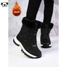 Y 14628 Women Warm Snow Boots Thick Cold-proof厚实雪地靴