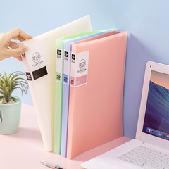 廠家A4資料冊批發透明插頁多層學生試卷夾辦公用品整理文件夾批發