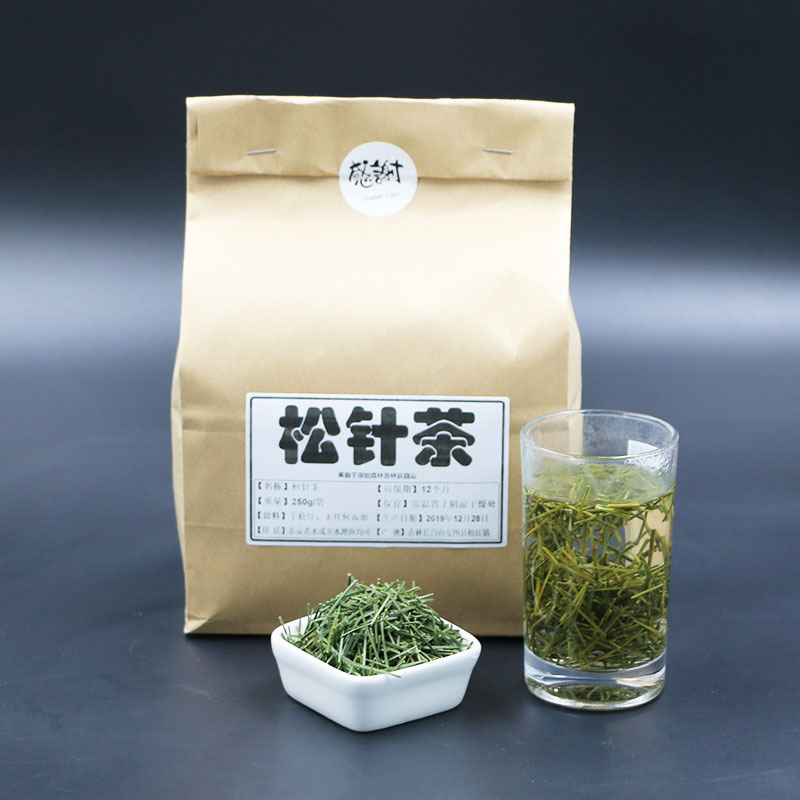 Changbai Mountain Pine Needle Tea Dried Pine Needle Tea Yin Dry Red Pine Horsetail Pine Needle Tea 250g