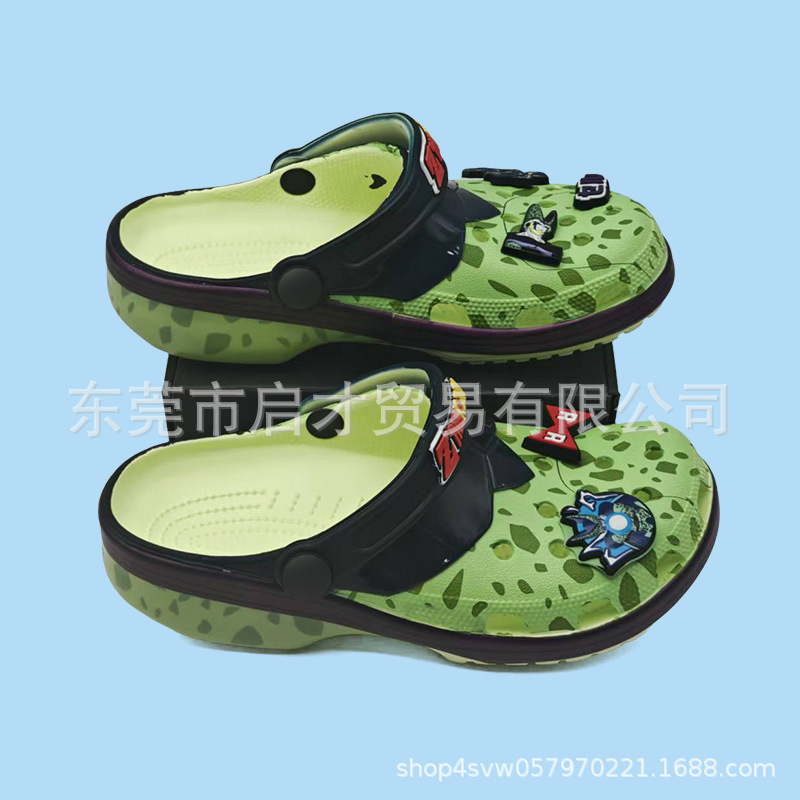 Cross nuevo Melody / Pokémon / Winnie the Pooh con zapatos de flores para niños antideslizantes zapatos de agujeros sandalias para niñas