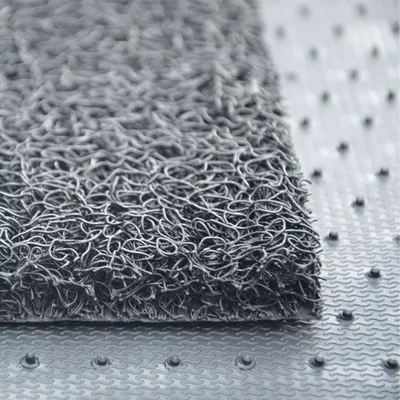 foot mat for home use, entrance | Avtomobil döşəmə paspasları - pure-black-15mm-thickened-40cm60cm-two-pieces