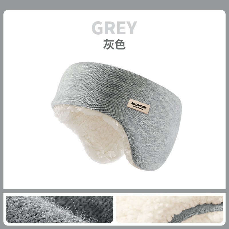 Otoño e Invierno nuevo punto orejeras hombres y mujeres al aire libre correr equitación imitación visón felpa caliente orejeras cabeza-montado