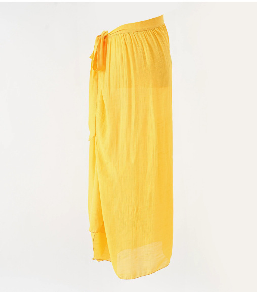 Vestido playero de chifón con estampado de leopardo y efecto tie-dye, estilo europeo y americano, para vacaciones de verano 2026, de gran venta, con protección solar. image 19