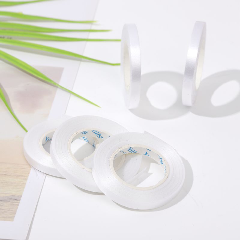 Transfronterizo 0.5cm10 M cinta globo boda Sala boda Festival decoración cinta fiesta de cumpleaños pequeño rollo globo cuerda