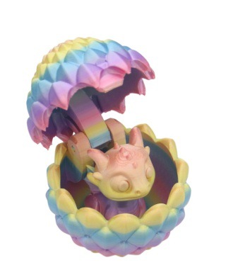 【샤오롱알 4.5CM】무지개색