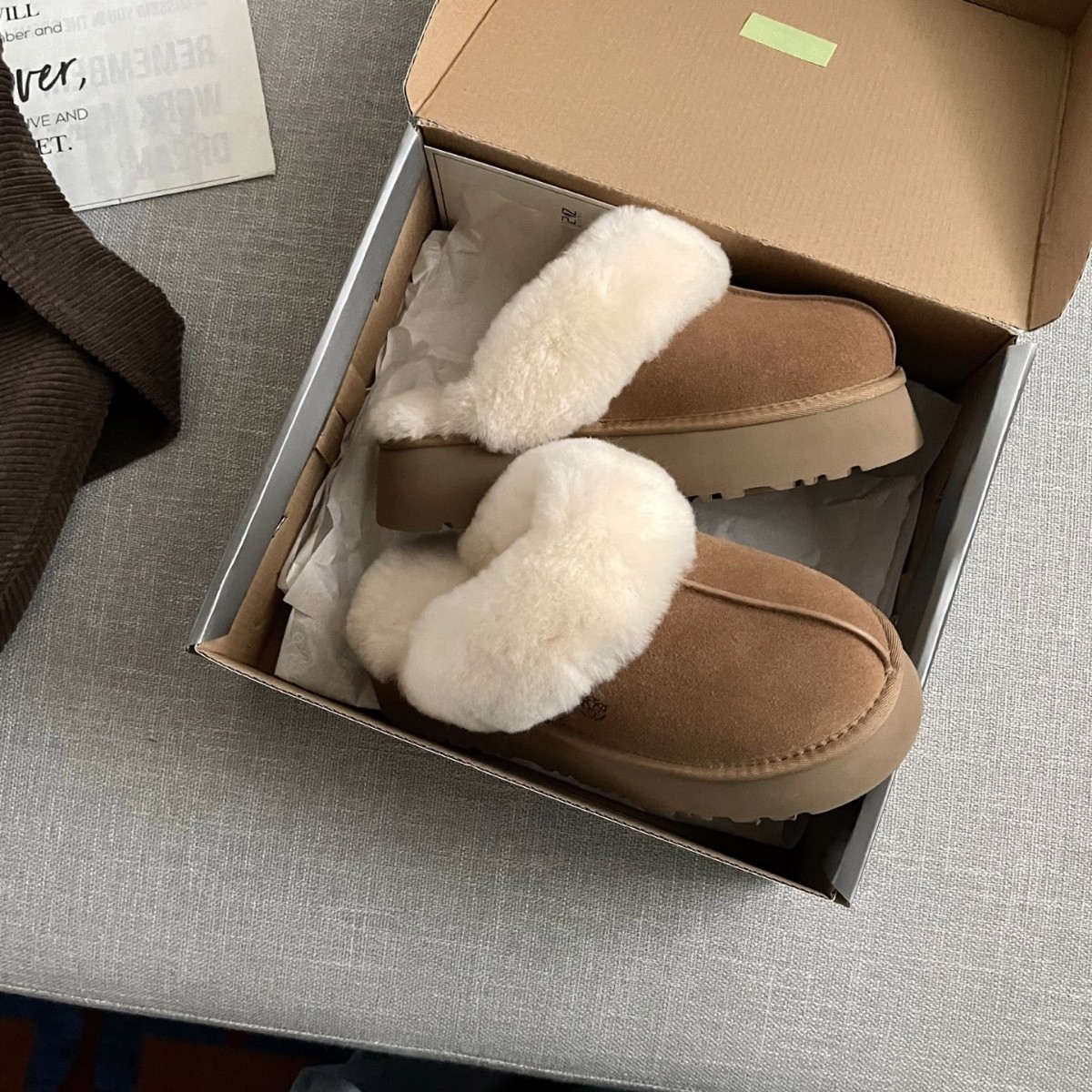 Stivali da neve corti in pelle di pecora con fodera in pile 2025 autunno inverno cotone caldo ispessito scarpe da donna con rialzo_voghion.com