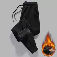 Мужские осенние и зимние бархатные утолщения модные приливные штаны брюки повседневные спортивные штаны модные мужские Harlen спот внешняя торговля