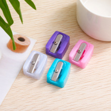 单孔眉笔刀塑料卷笔刀 眼线胶笔专用刨刀 眉笔削笔器厂家直供