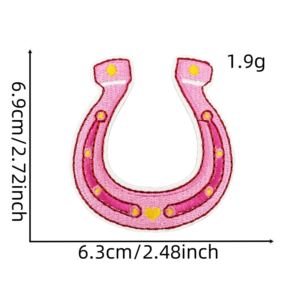5g Weight Clothing Sticker Patches Classification 1 Piece, 1 Set Quantity Nonwoven, Polyester Material Color Block, Star, Heart Shape Pattern Cute Style 1 Piece 1 Set Cute Color Block Star Heart Shape Nonwoven Polyester Clothing Sticker Patches 18