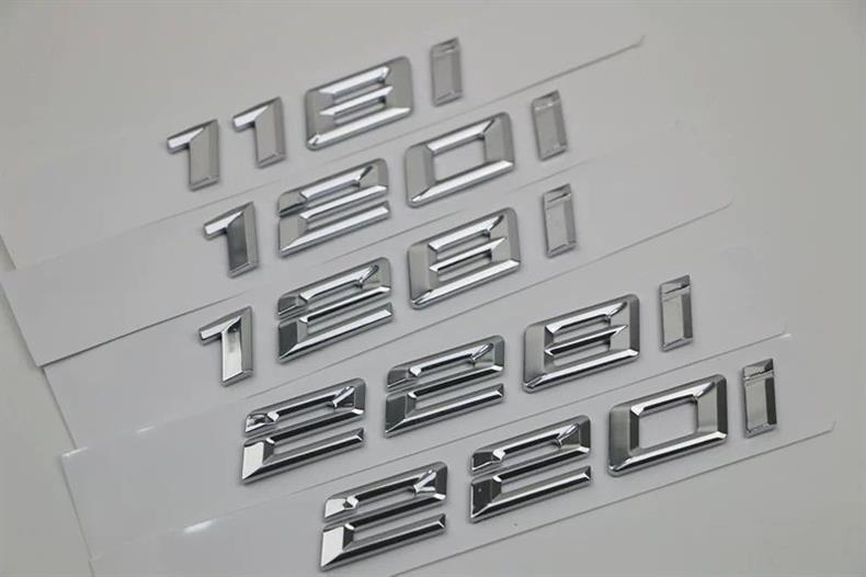 Suitable for 18-25 BMW 118i 120i 125i 128i 220i 225i 228i car logos and lettering
