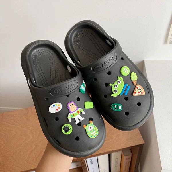 656 [Hole Superman DIV ~ Cave Shoes] Black