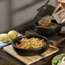 韩式石锅拌饭黄焖鸡耐高温可干烧陶瓷锅烤箱家用商用锅米饭拌饭锅