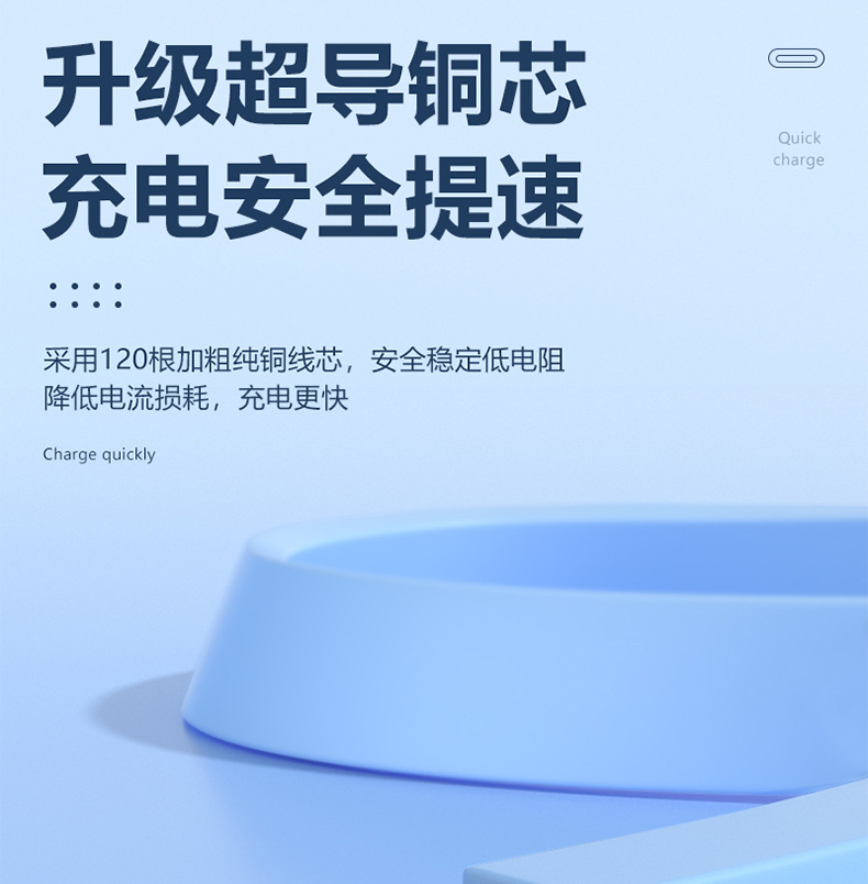 HW branded gift data cable 3-in-1 fast charging, customized fast charging data cable suitable for IP and Android devices