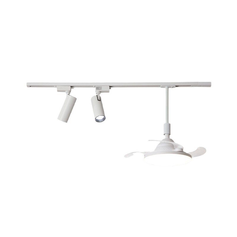 Araña de pista de restaurante retro